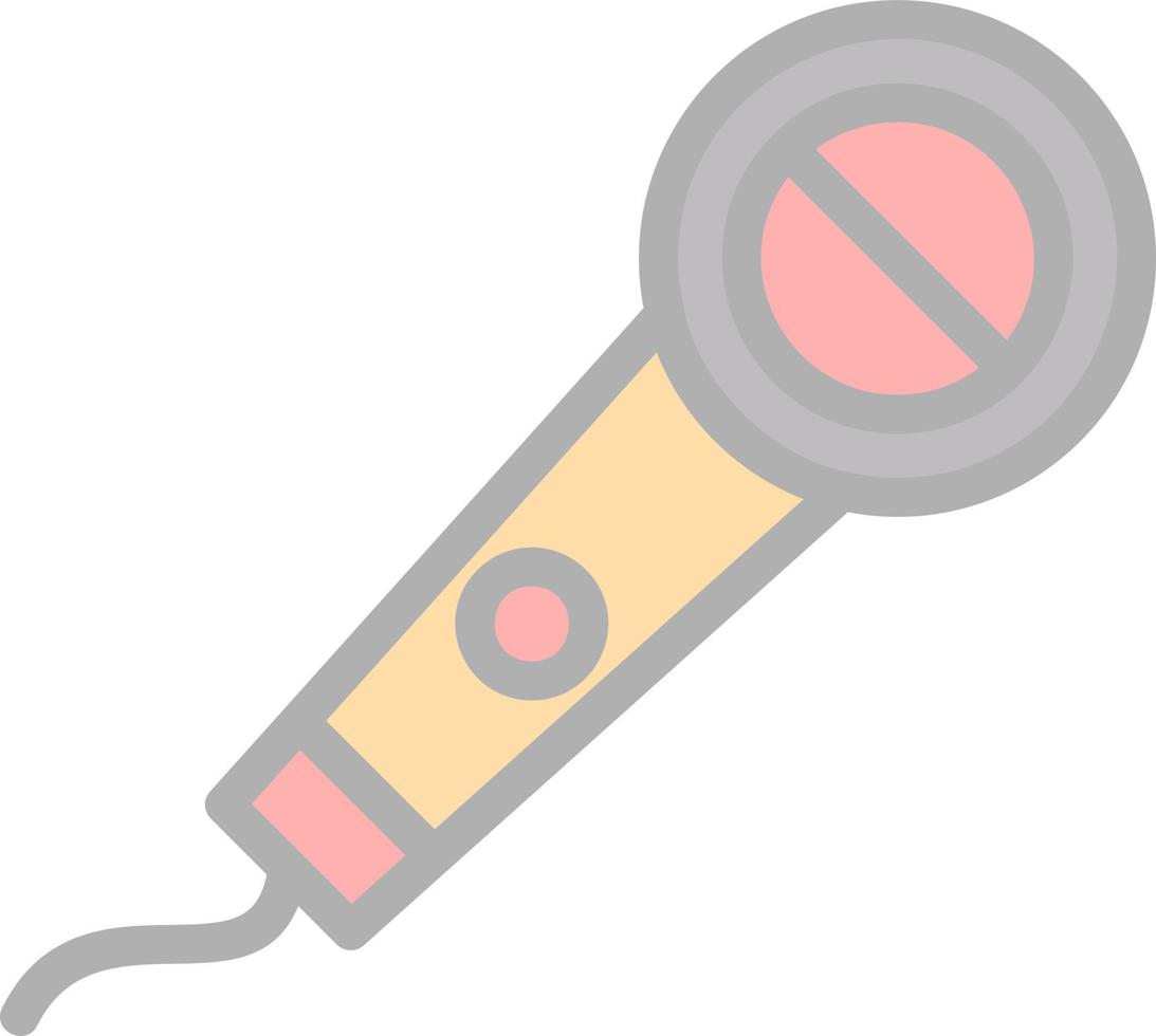 Mike Vector Icon Design