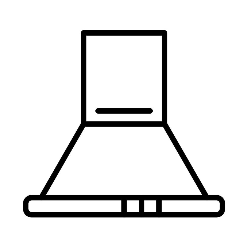 Kitchen hood icon, suitable for a wide range of digital creative projects. Happy creating. vector