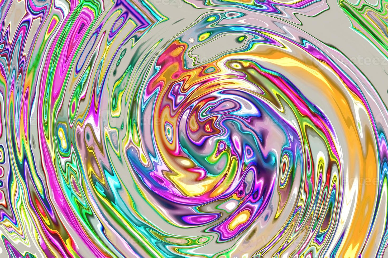 Abstract wavy liquid background,Abstract digital painted texture,Liquid marble texture photo