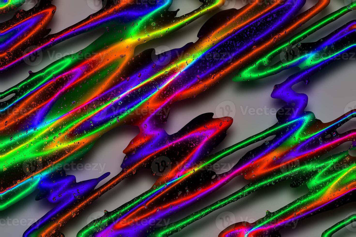 Abstract 3D gradient background,Holographic texture,Abstract liquid background,Geometric texture,Digital background illustration photo