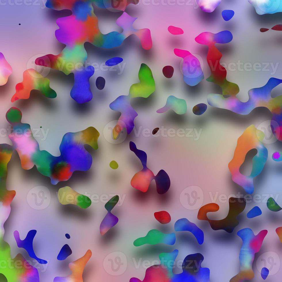 Abstract 3D gradient background,Holographic texture,Abstract liquid background,Geometric texture,Digital background illustration photo