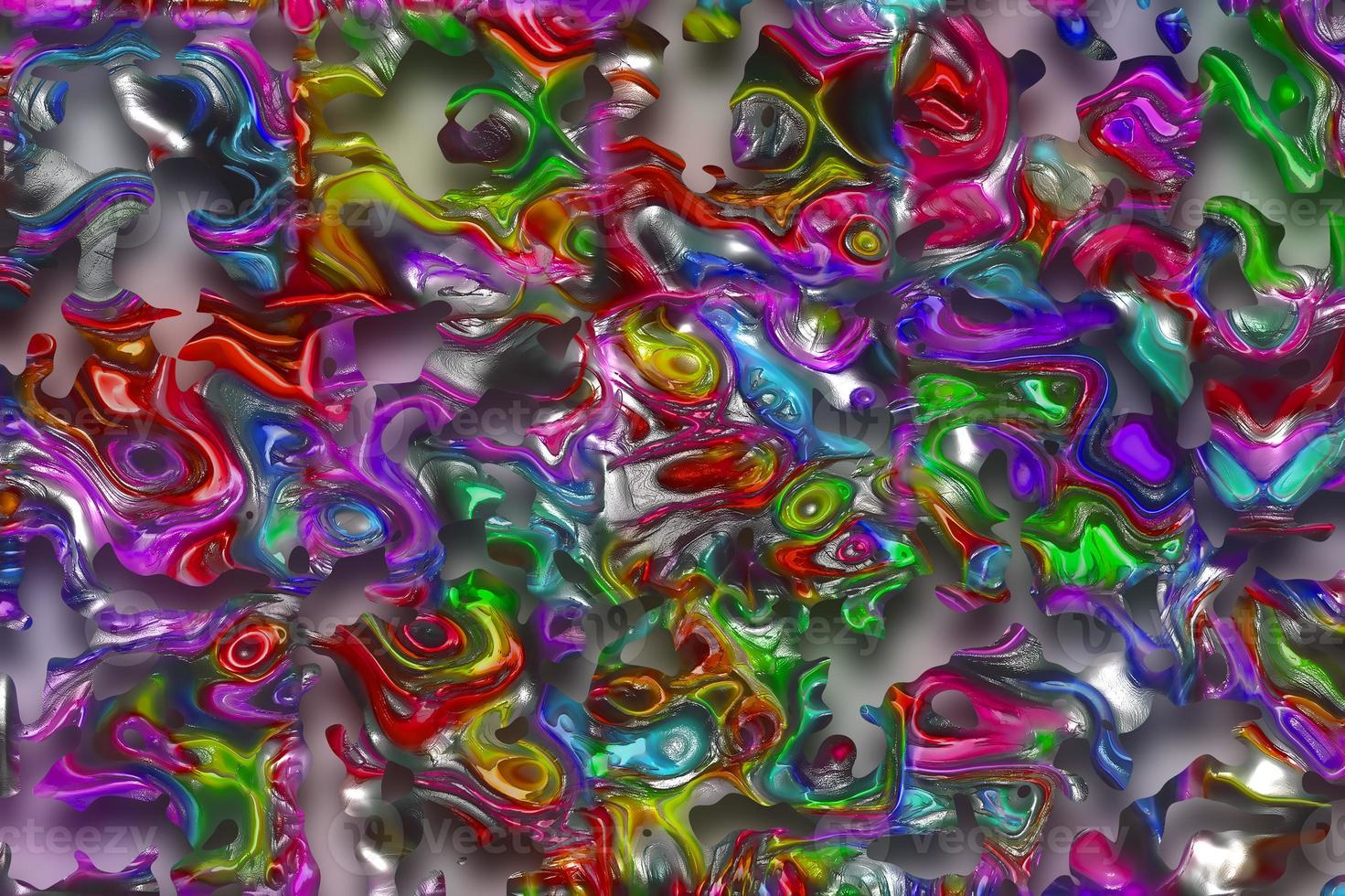 Abstract 3D gradient background,Holographic texture,Abstract liquid background,Geometric texture photo