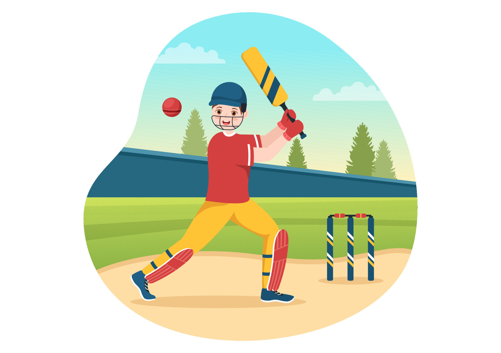 Batsman Playing Cricket Sport Illustration with Bat and Balls in the Field for Championship in Flat Cartoon Hand Drawn Templates 16922498 Vector Art at Vecteezy Batsman Playing Cricket Sport Illustration with Bat and Balls in the Field for Championship in Flat Cartoon Hand Drawn Templates 16922498 Vector Art at Vecteezy