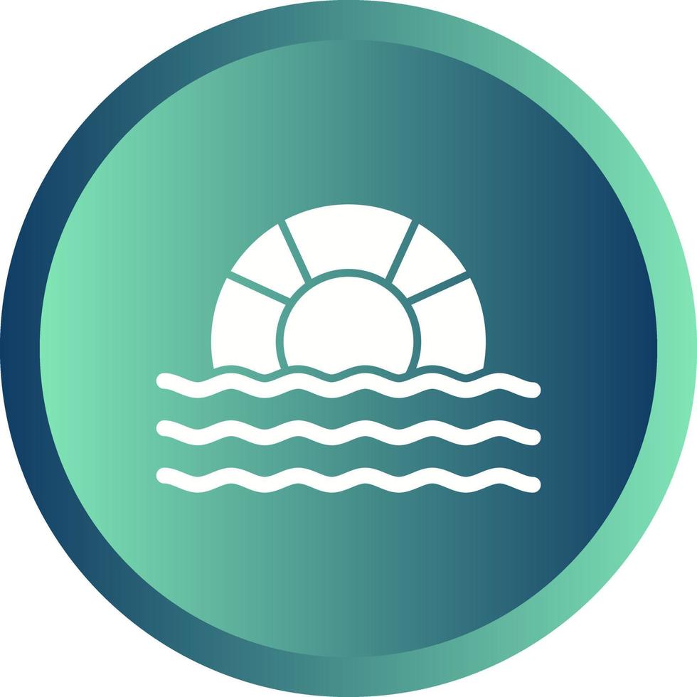 Float Vector Icon