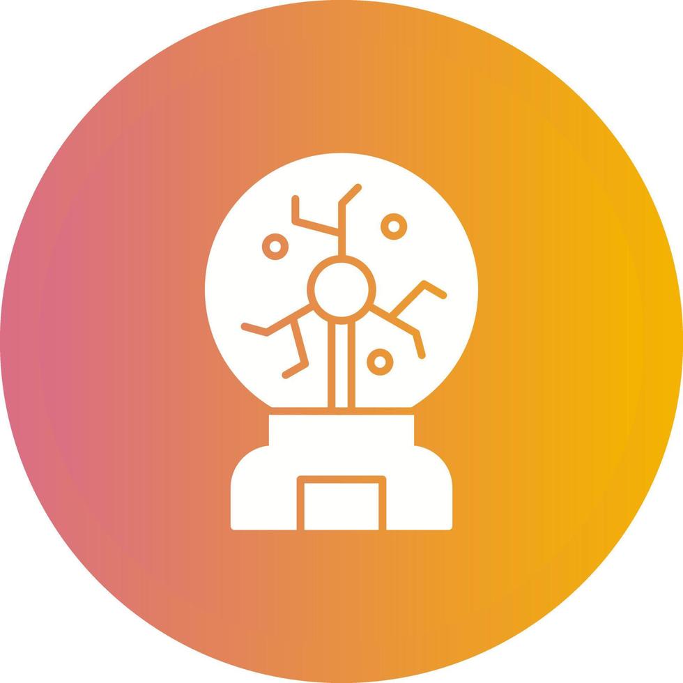Plasma Ball Vector Icon