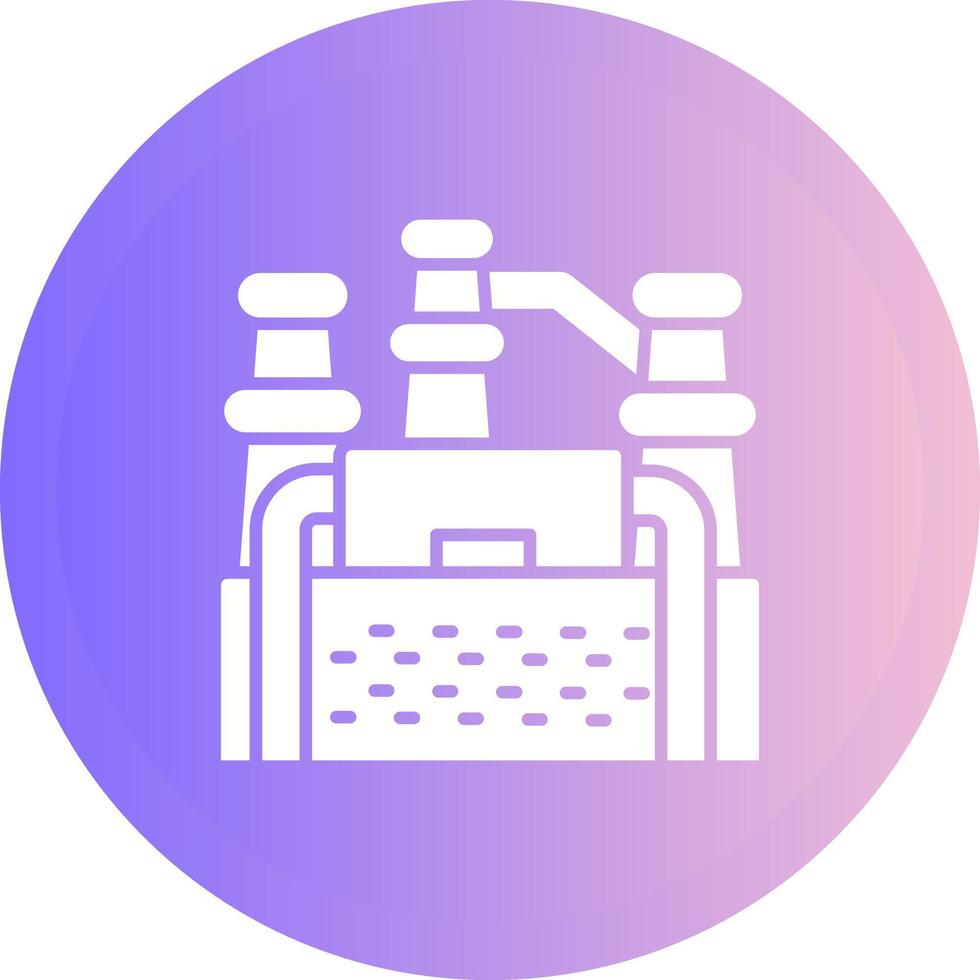 Geothermal Energy Vector Icon