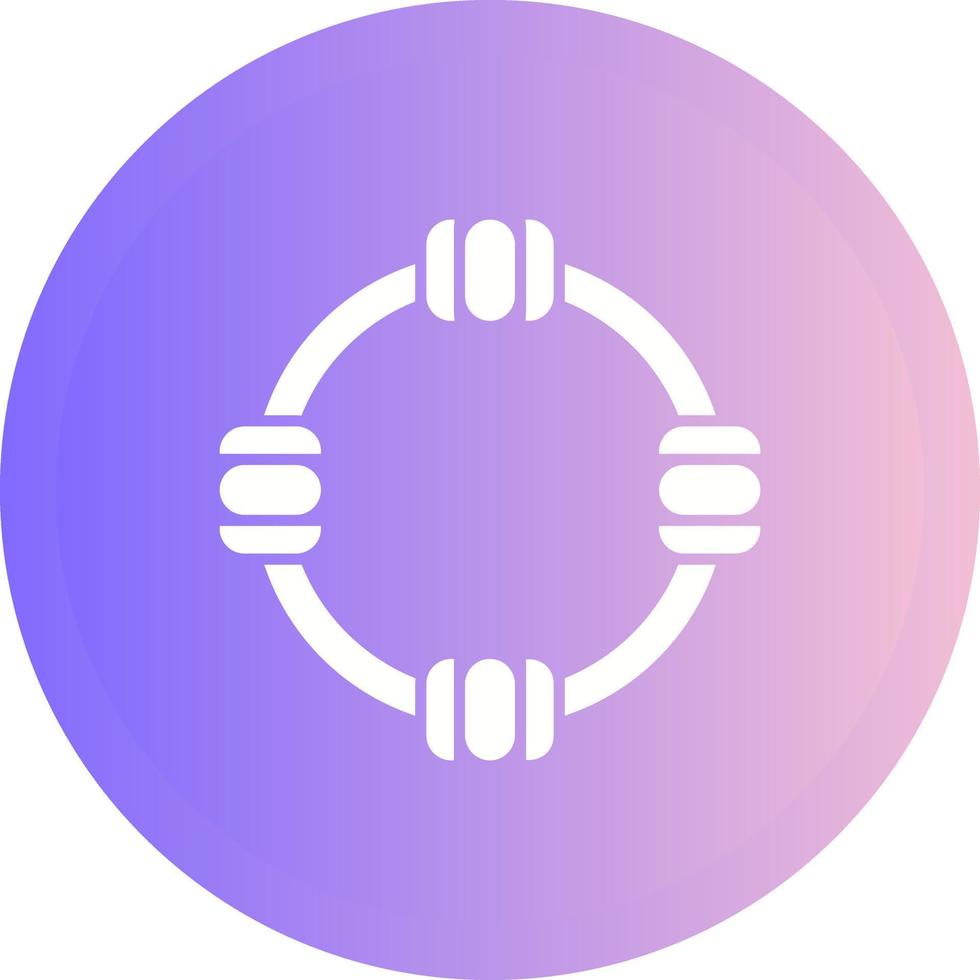 Hula Hoop Vector Icon