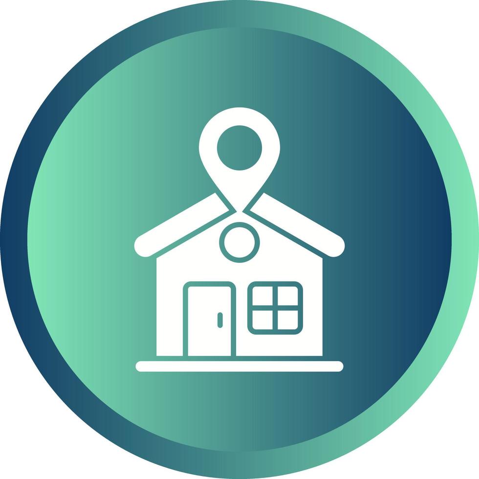 Home Location Vector Icon