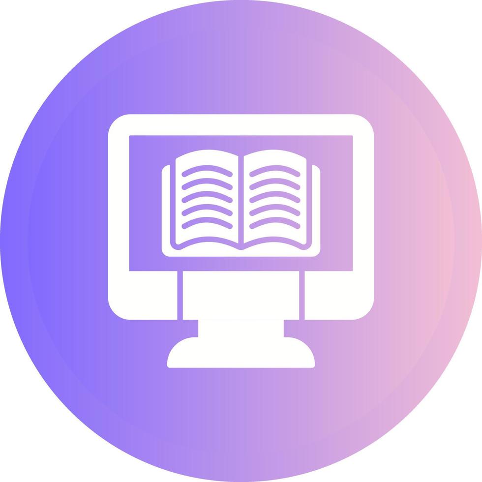 Online Learning Vector Icon