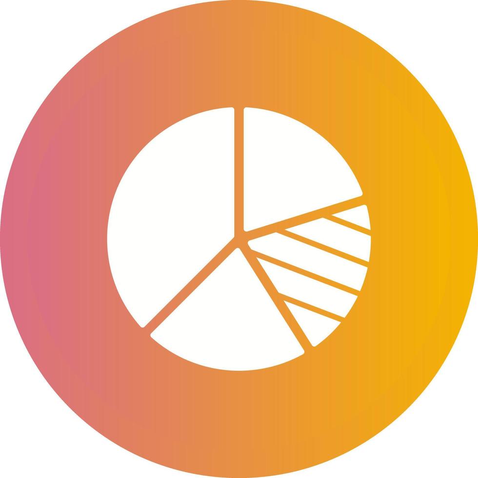 Pie Chart Vector Icon