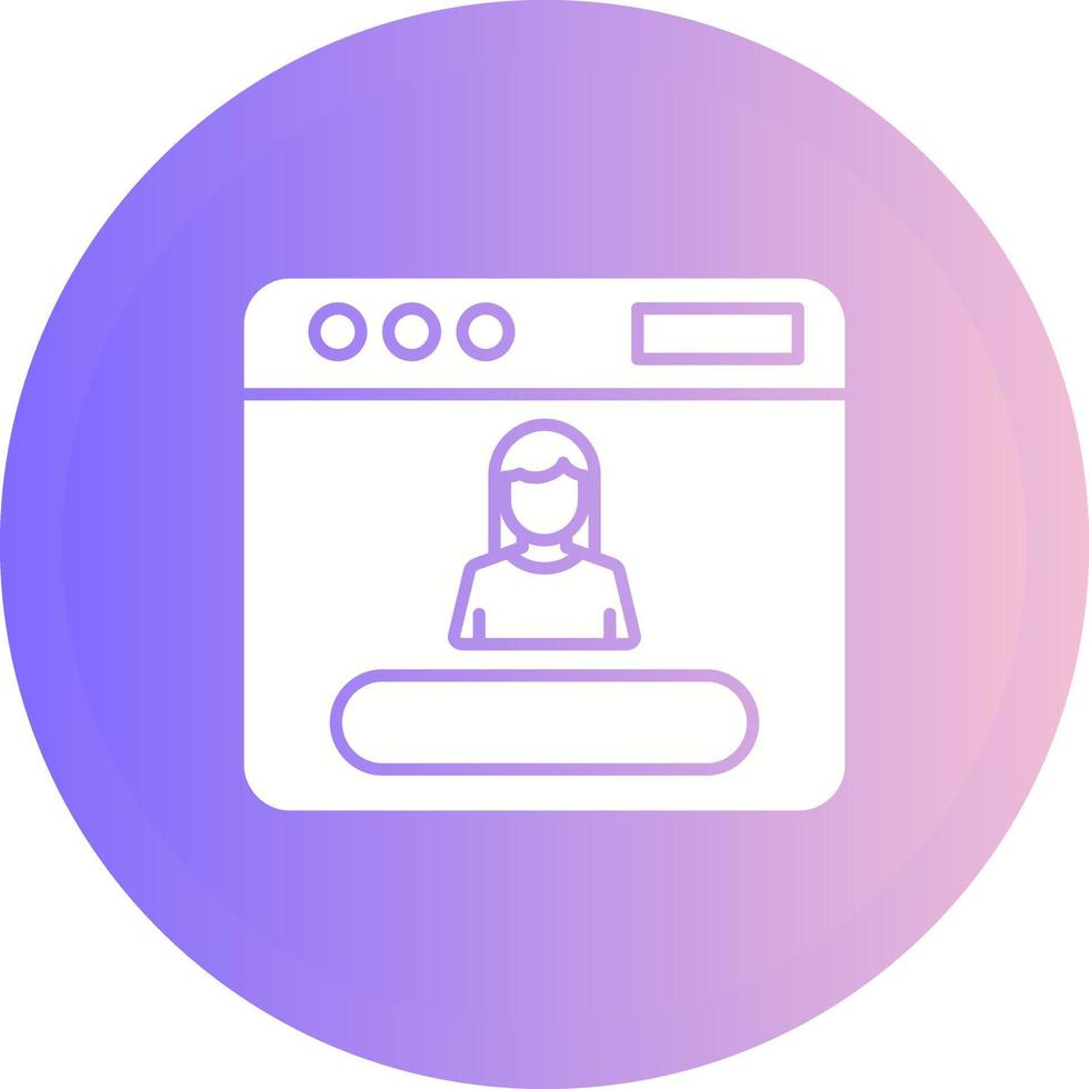 Username Vector Icon