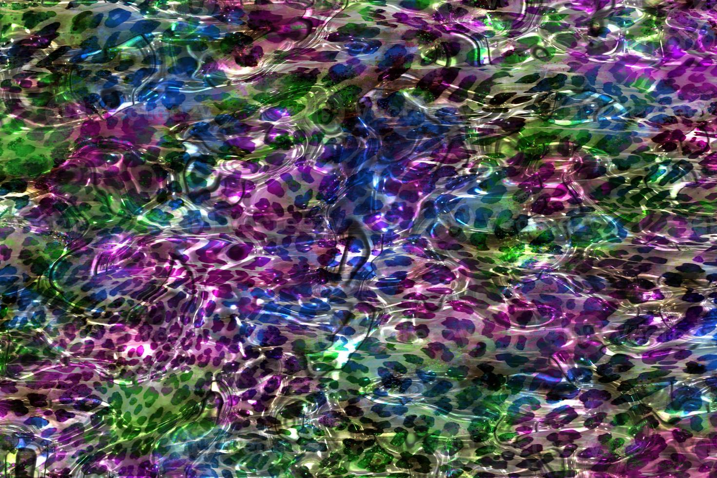 Abstract 3D Glossy Background,Abstract Multicolor texture,Colorful Wavy Liquid Background,3D Illustration,Modern Background Illustration photo