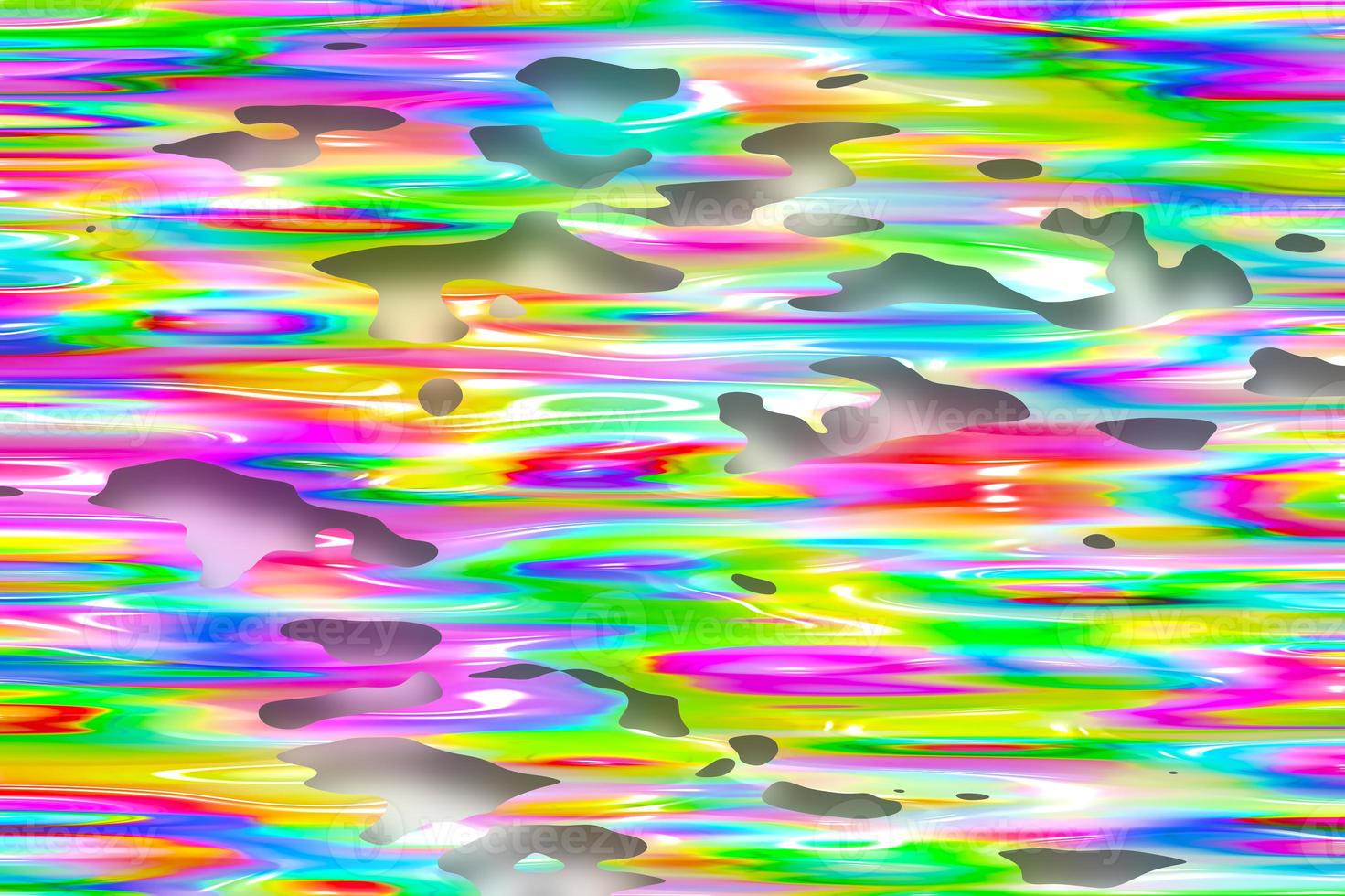 Abstract 3D gradient background,Holographic texture,Abstract liquid background,Geometric texture,Digital background illustration photo