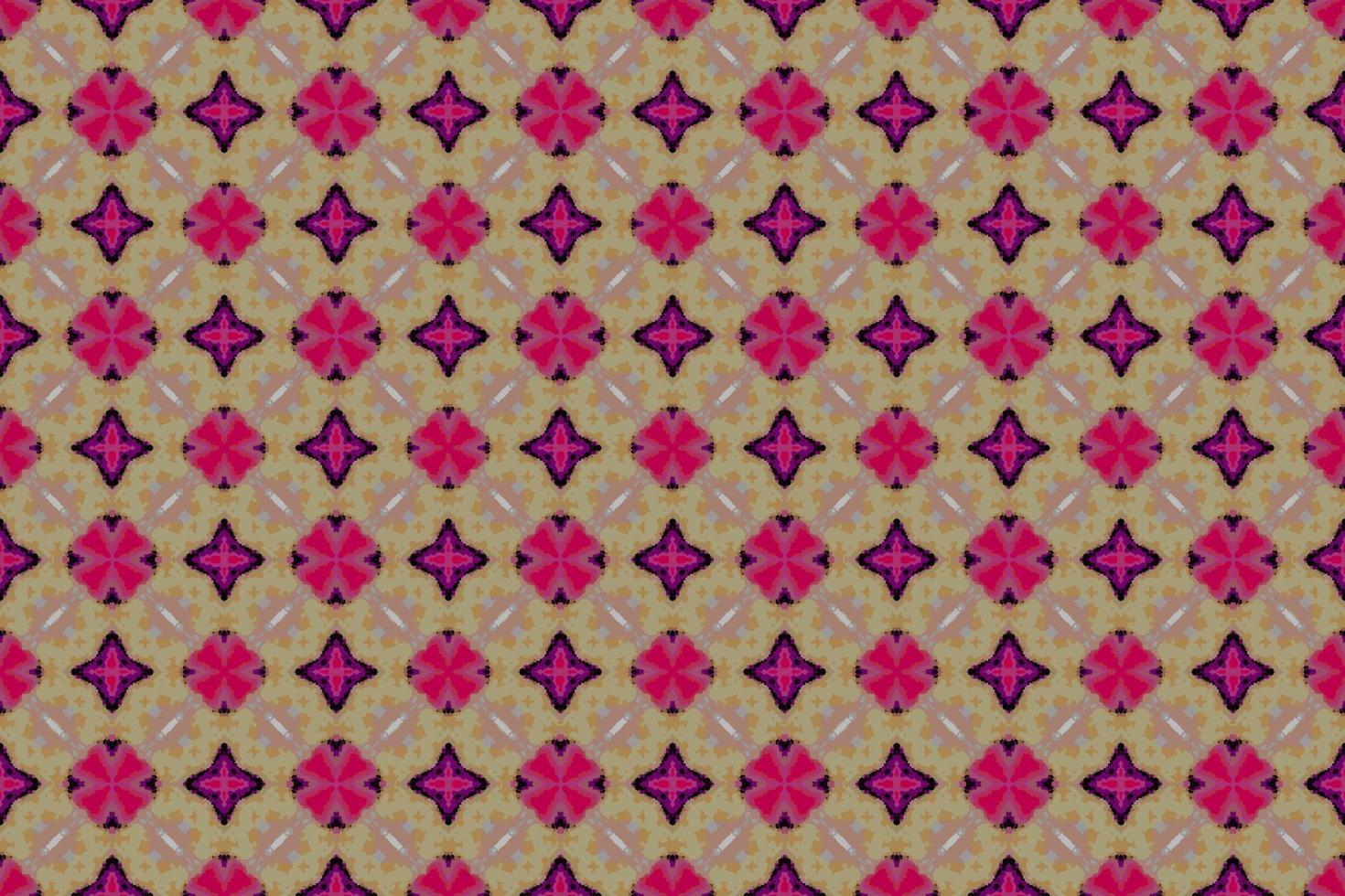 Abstract seamless patterns, geometric patterns, and batik patterns are designed for use in interior, wallpaper, fabric, curtain, carpet, clothing, Batik, satin, background, and Embroidery style. vector