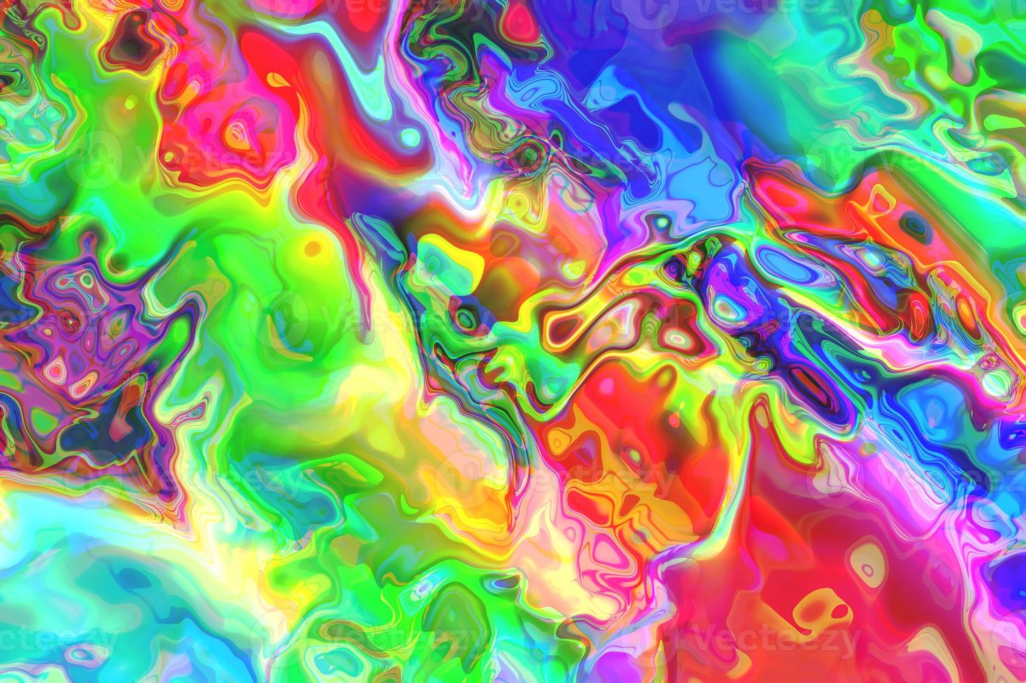 Abstract wavy liquid background,Abstract digital painted texture,Liquid marble texture photo