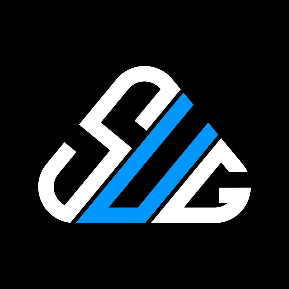 SUG letter logo creative design with vector graphic, SUG simple and modern logo.