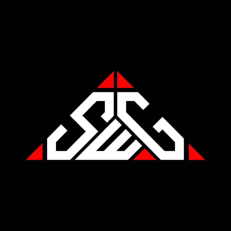 diseño creativo del logotipo de la letra swg con gráfico vectorial, logotipo simple y moderno swg. vector