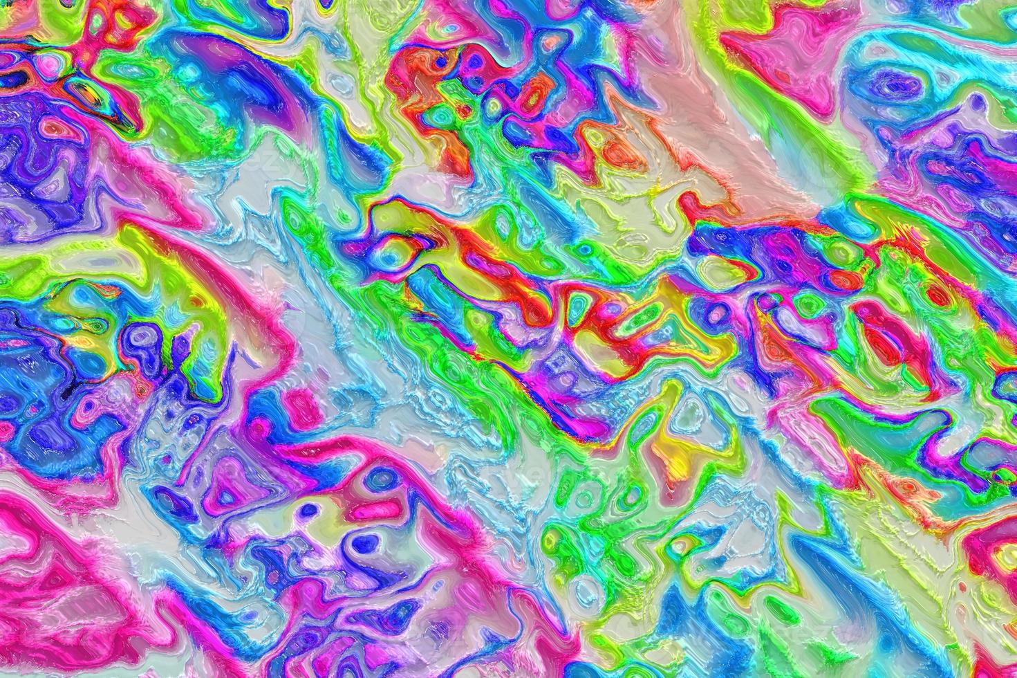 Abstract wavy liquid background,Abstract digital painted texture,Liquid marble texture photo