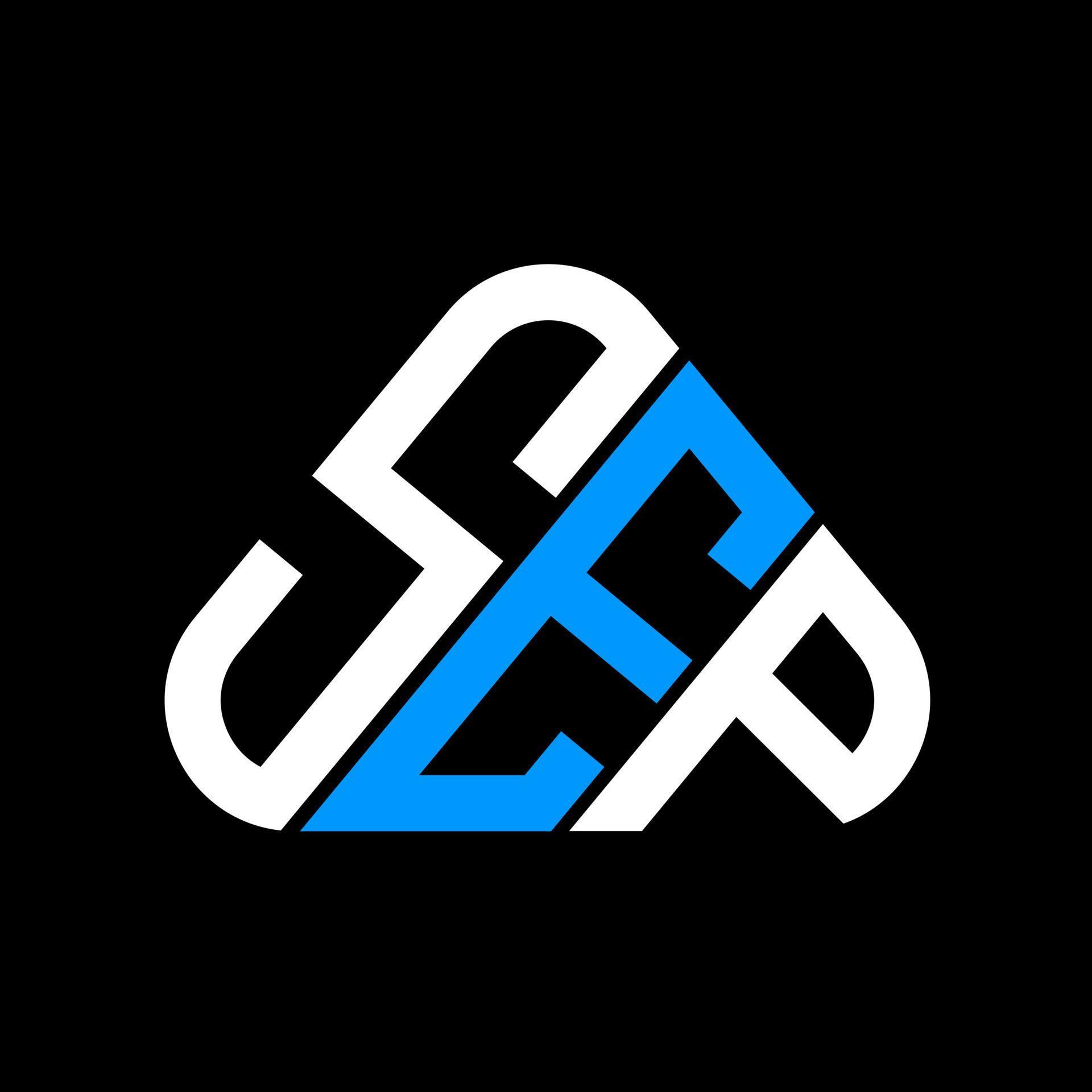 diseño creativo del logotipo de la letra sep con gráfico vectorial, logotipo sep simple y diseño creativo del logotipo de la letra sep con gráfico vectorial, logotipo sep simple y