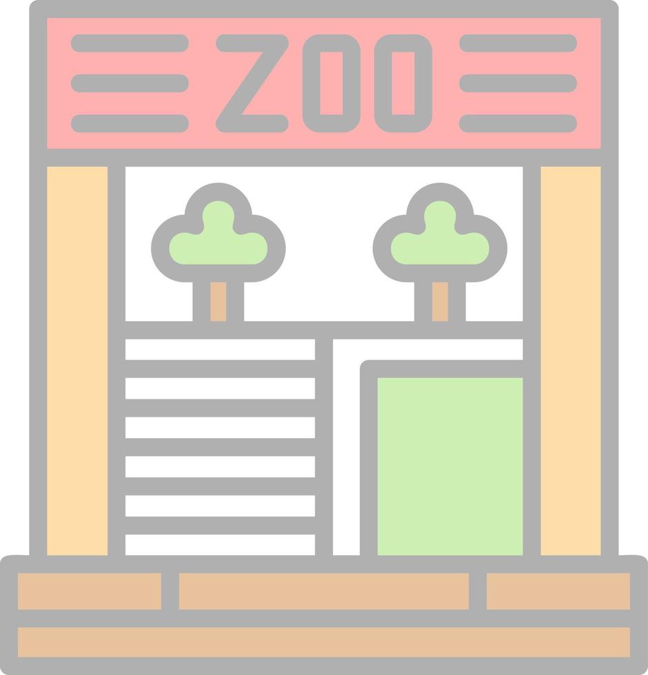 Zoo Vector Icon Design