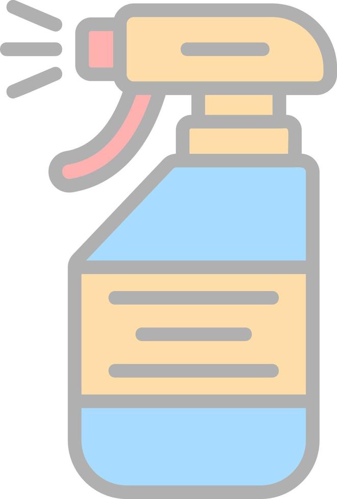 Cleaning Spray Vector Icon Design