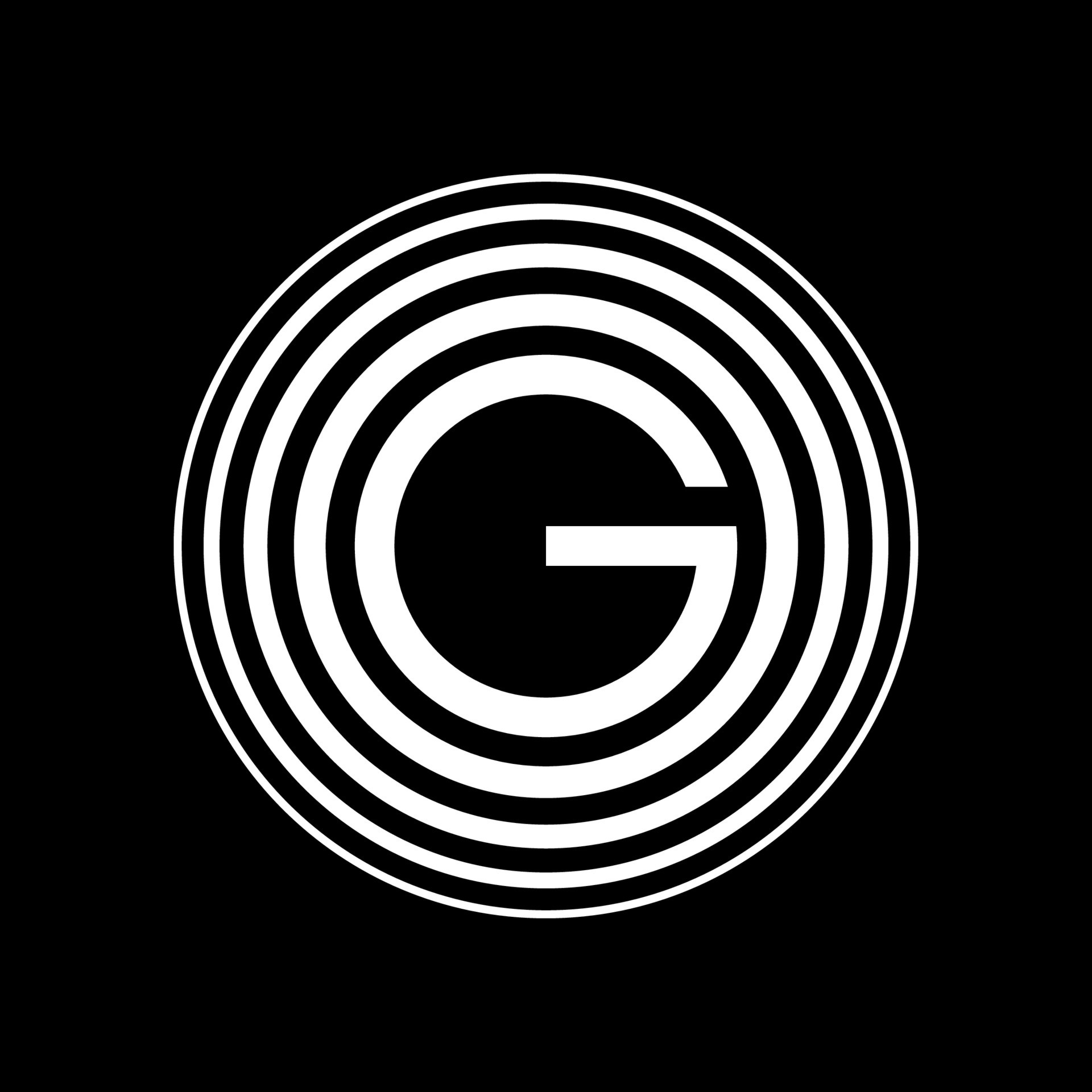 Letter 'G' on the Circle Shaped, Simple and To the Point Style for Logo