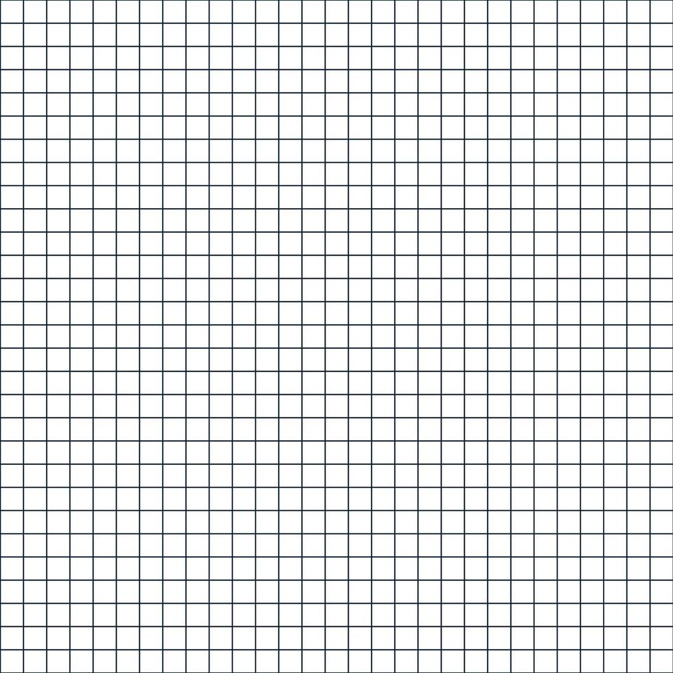 líneas de cuadrícula de patrones sin fisuras. papel con fondo de vector de elementos cuadrados