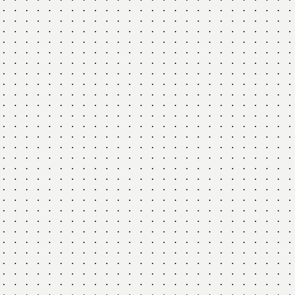Polka dots or bullet journal texture. Seamless monochrome pattern. Dotted background. Soft abstract geometric pattern. vector