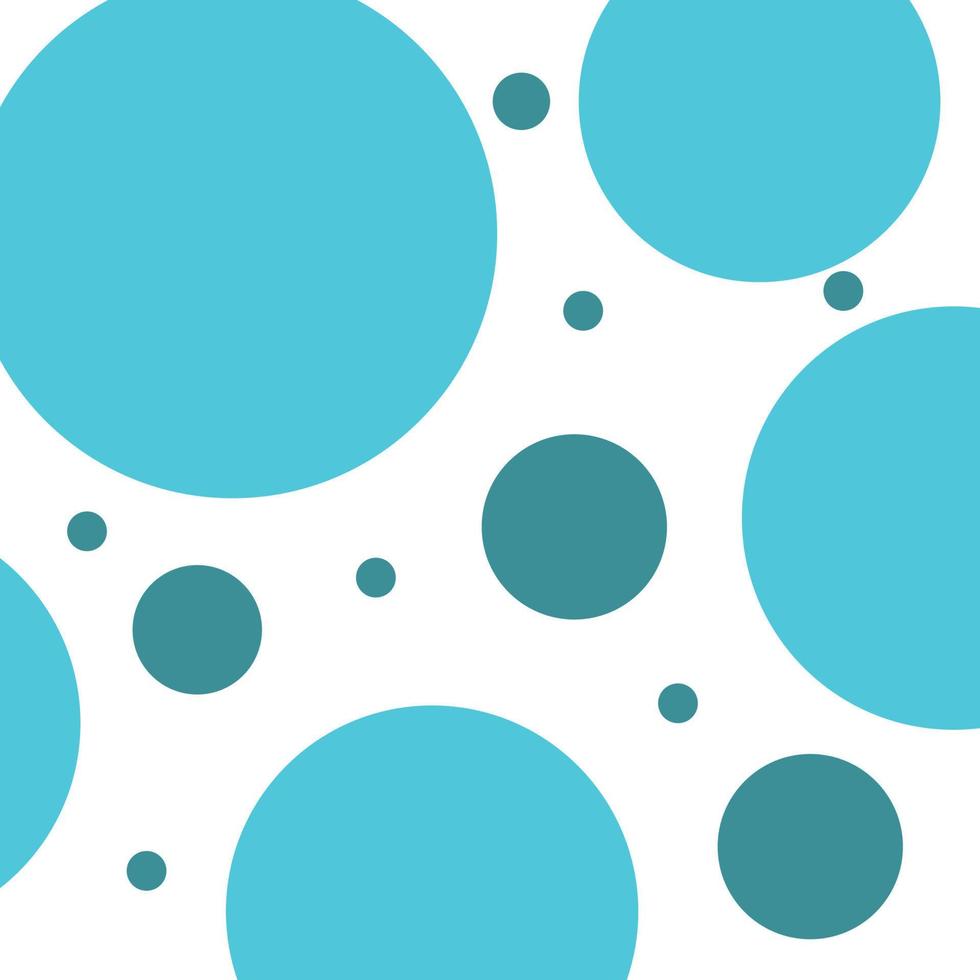 Black and white polka dot pattern vector. Random spots hand-drawn. vector