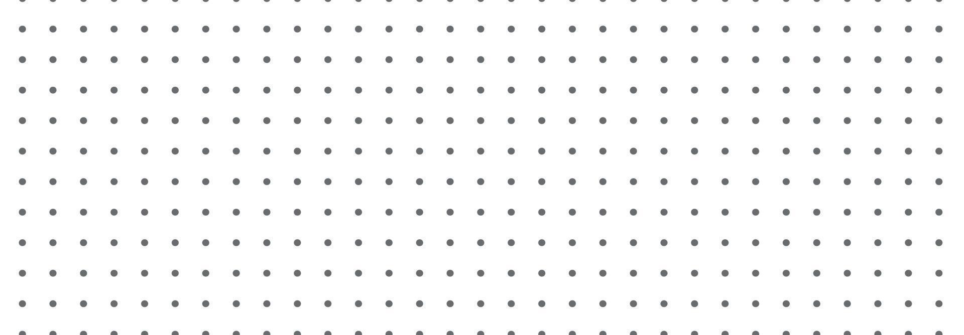 Polka dots or bullet journal texture. Seamless monochrome pattern. Dotted background. Soft abstract geometric pattern. vector