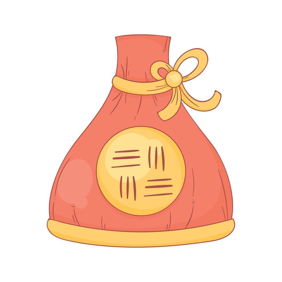 chinese new year bag vector