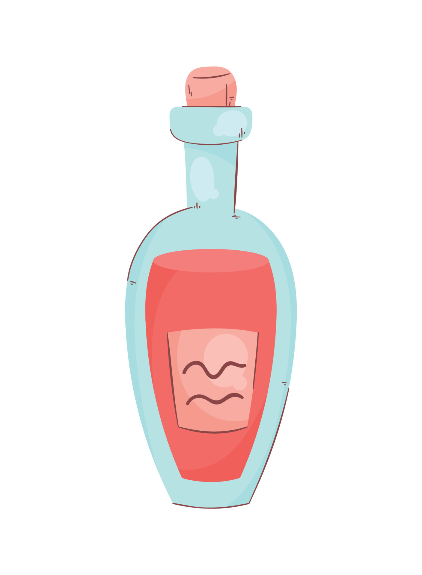 red wine drink bottle 16926761 Vector Art at Vecteezy