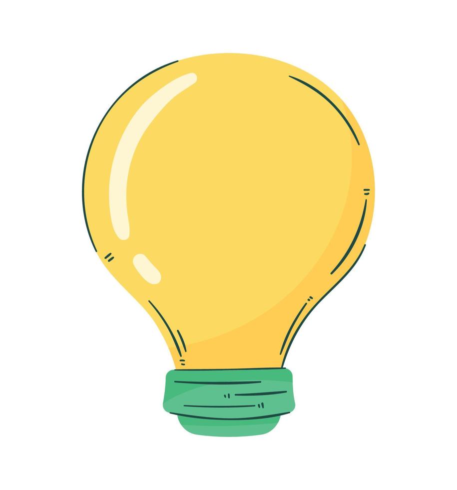 bulb light energy vector