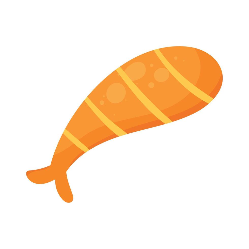 prawn fresh seafood vector