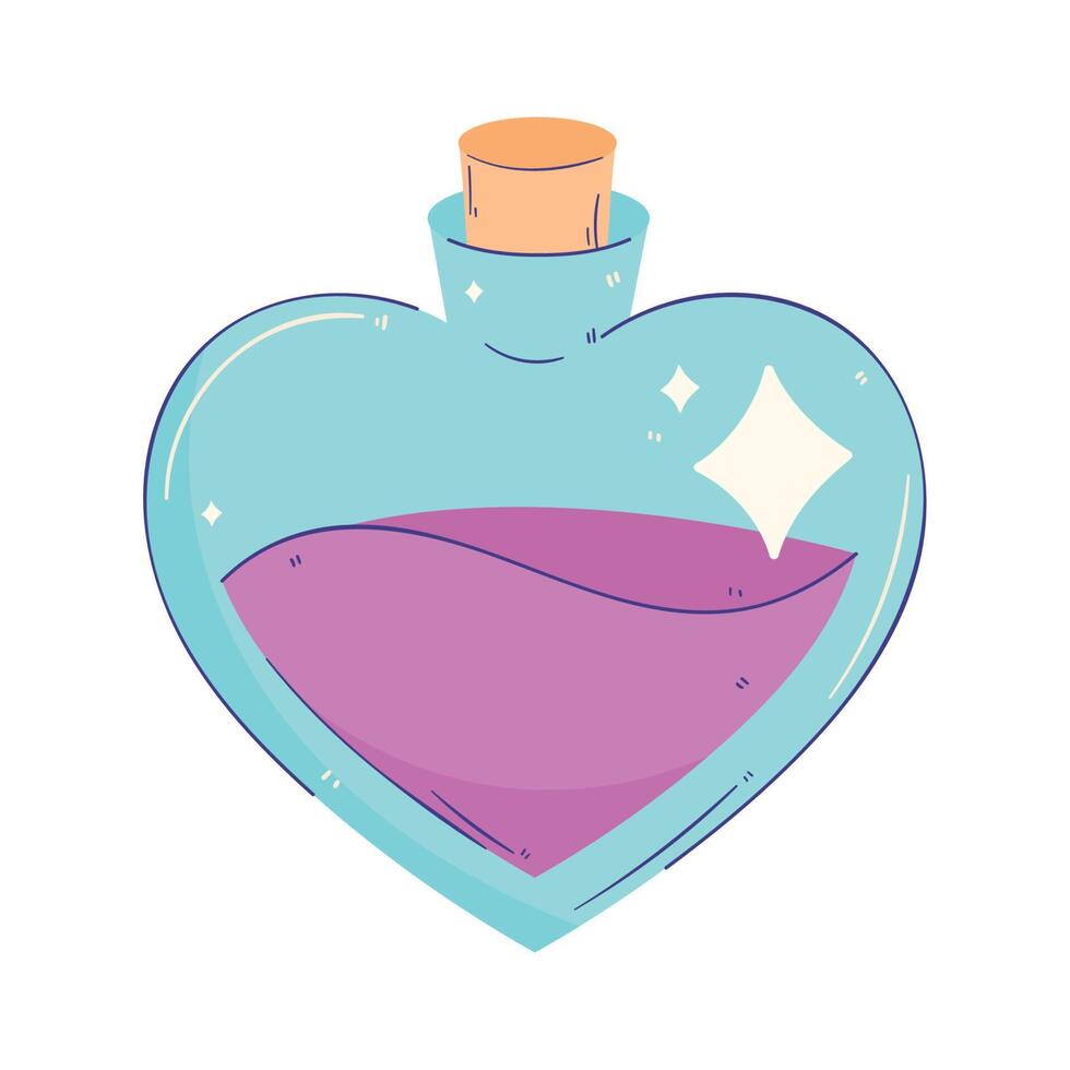 love potion esoteric science vector