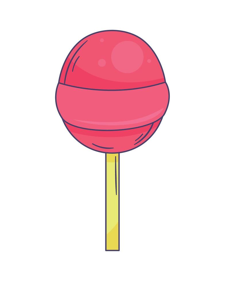 lollipop nineties pop art vector