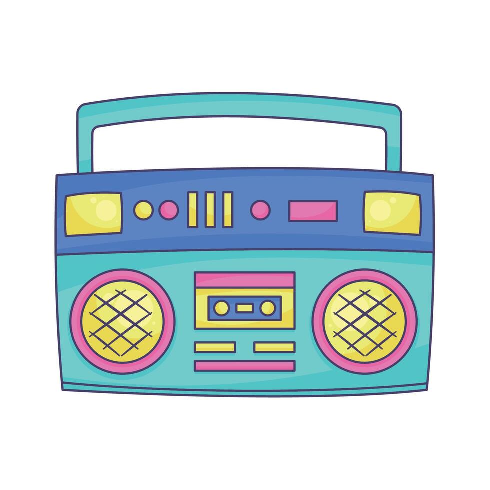 bombbox nineties pop art vector
