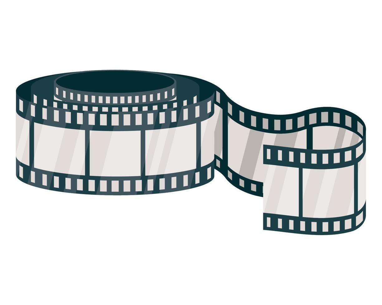 cinema film tape vector