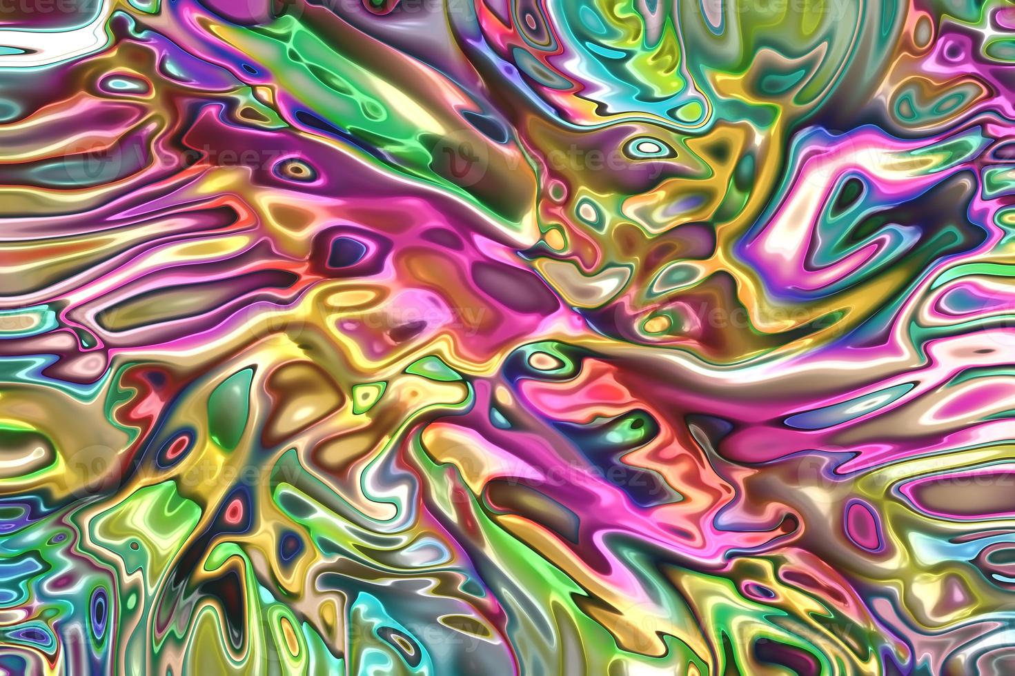 Abstract marble liquid background,Multicolor glossy liquid texture,Gradient texture background,Holographic background photo