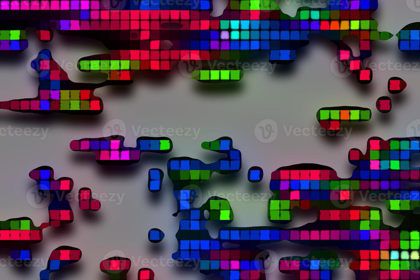 Abstract 3D gradient background,Holographic texture,Abstract liquid background,Geometric texture,Digital background illustration photo