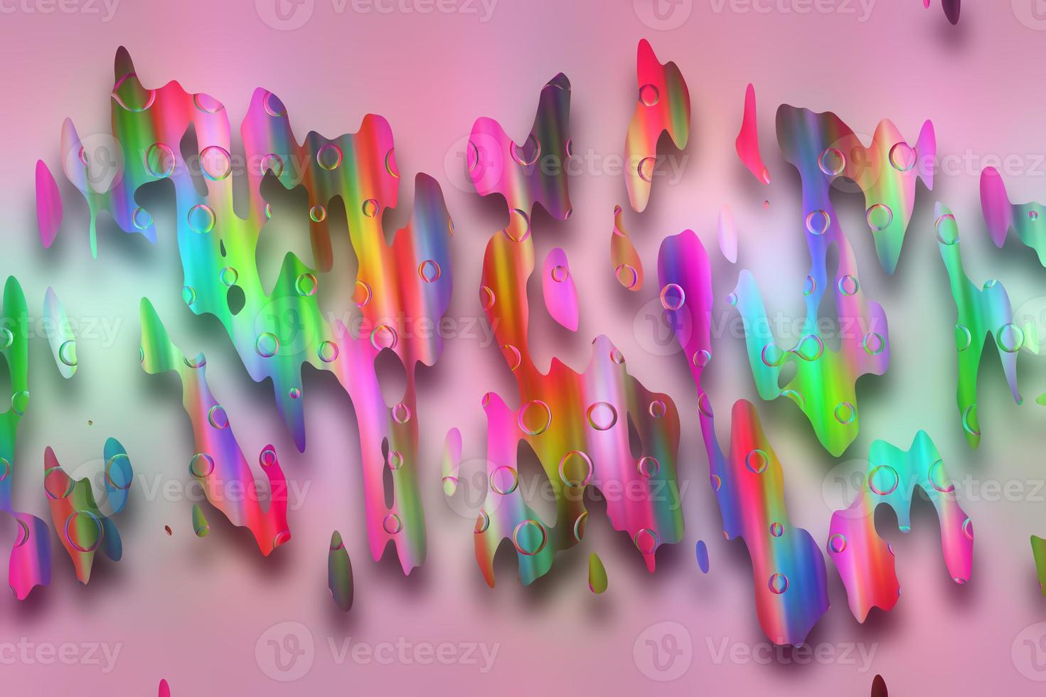 Abstract 3D gradient background,Holographic texture,Abstract liquid background,Geometric texture,Digital background illustration photo