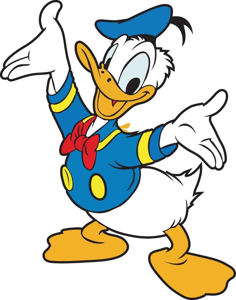 Donald duck vector