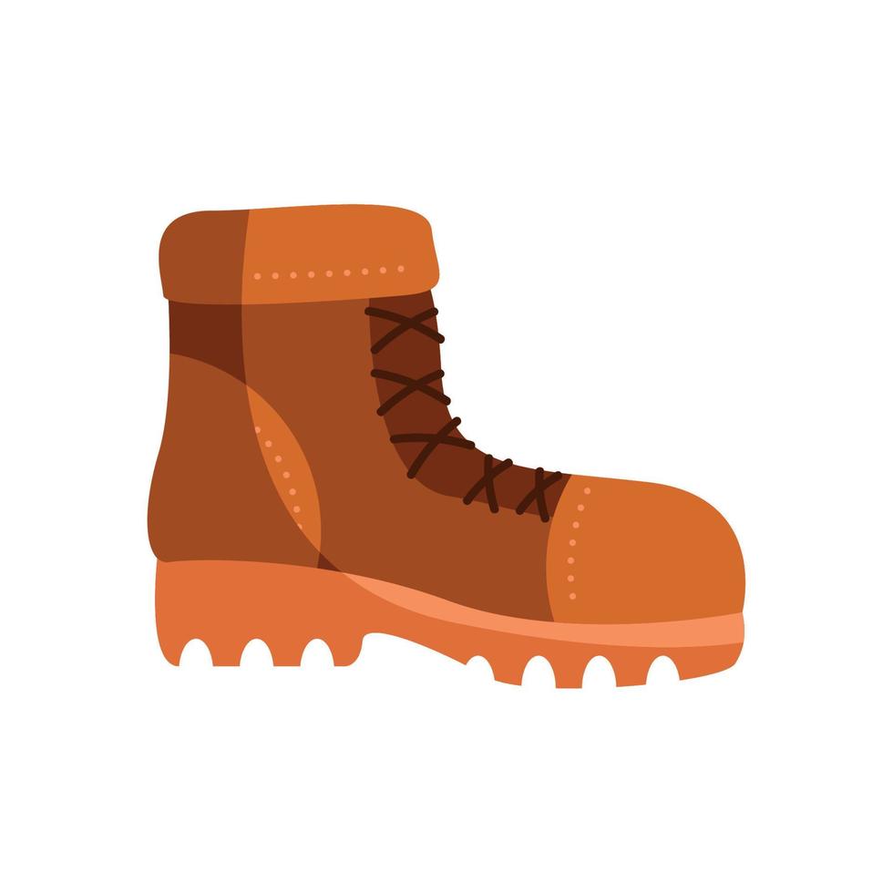 traveler boot shoe vector