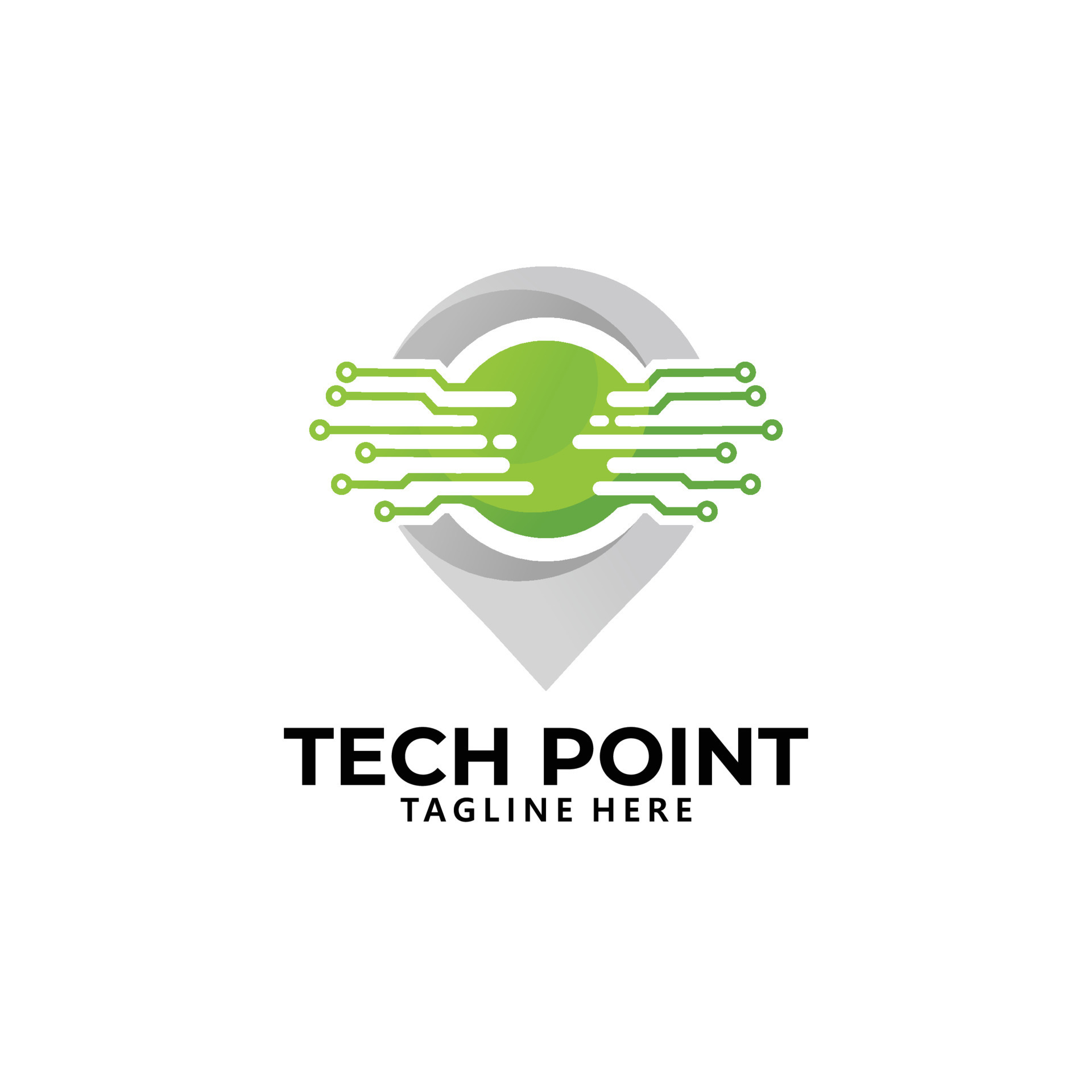 tech point logo icon vector isolated 16928092 Vector Art at Vecteezy