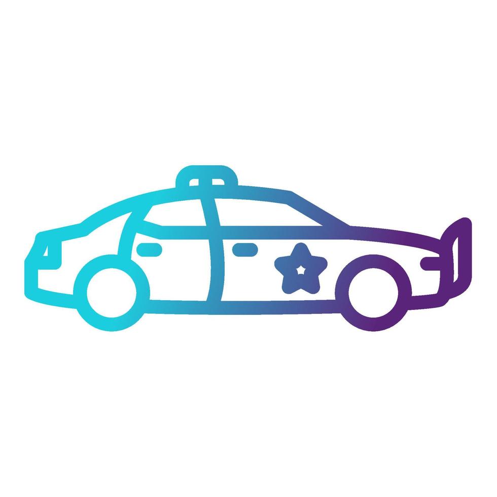 police car icon, suitable for a wide range of digital creative projects. Happy creating. vector