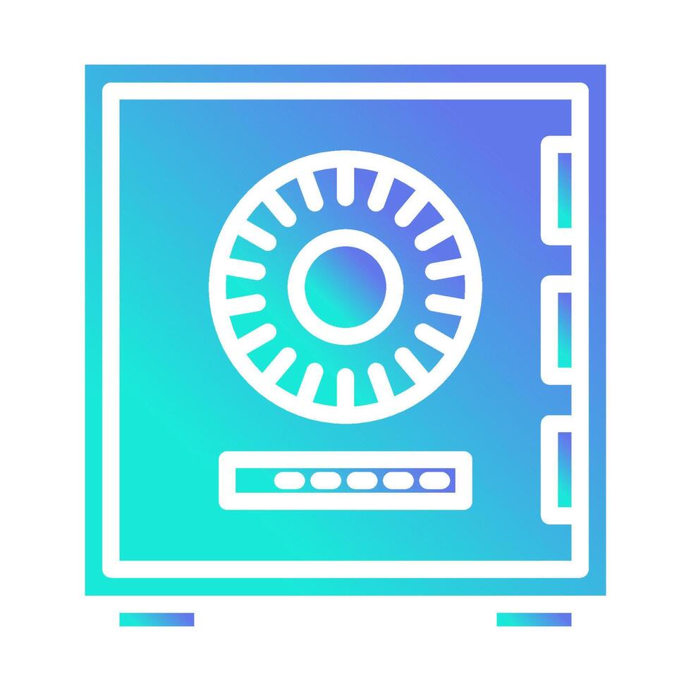 secure vault icon, suitable for a wide range of digital creative ...