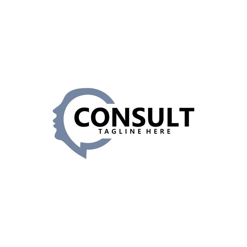 consulting logo icon vector isolated