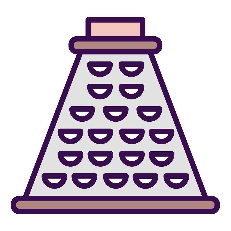 Grater icon, suitable for a wide range of digital creative projects. Happy creating. vector