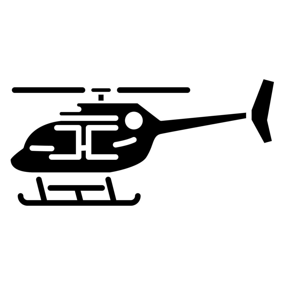 helicopter icon, suitable for a wide range of digital creative projects. Happy creating. vector