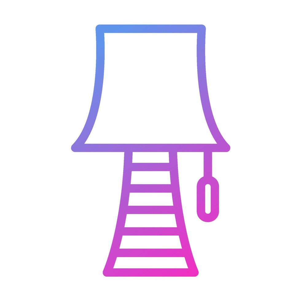 icono de lámpara, adecuado para una amplia gama de proyectos creativos digitales. feliz creando. vector
